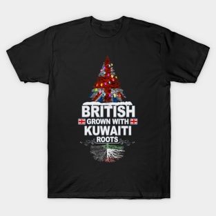 British Grown With Kuwaiti Roots - Gift for Kuwaiti With Roots From Kuwait T-Shirt